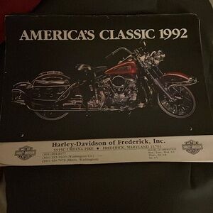 Americas classic Harley Davidson calendar collection from 1992-2003 all but 96’